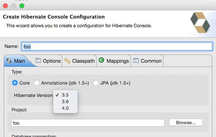 console configuration versions