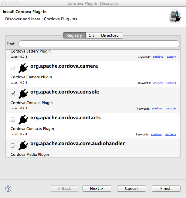 CordovaPluginDiscovery