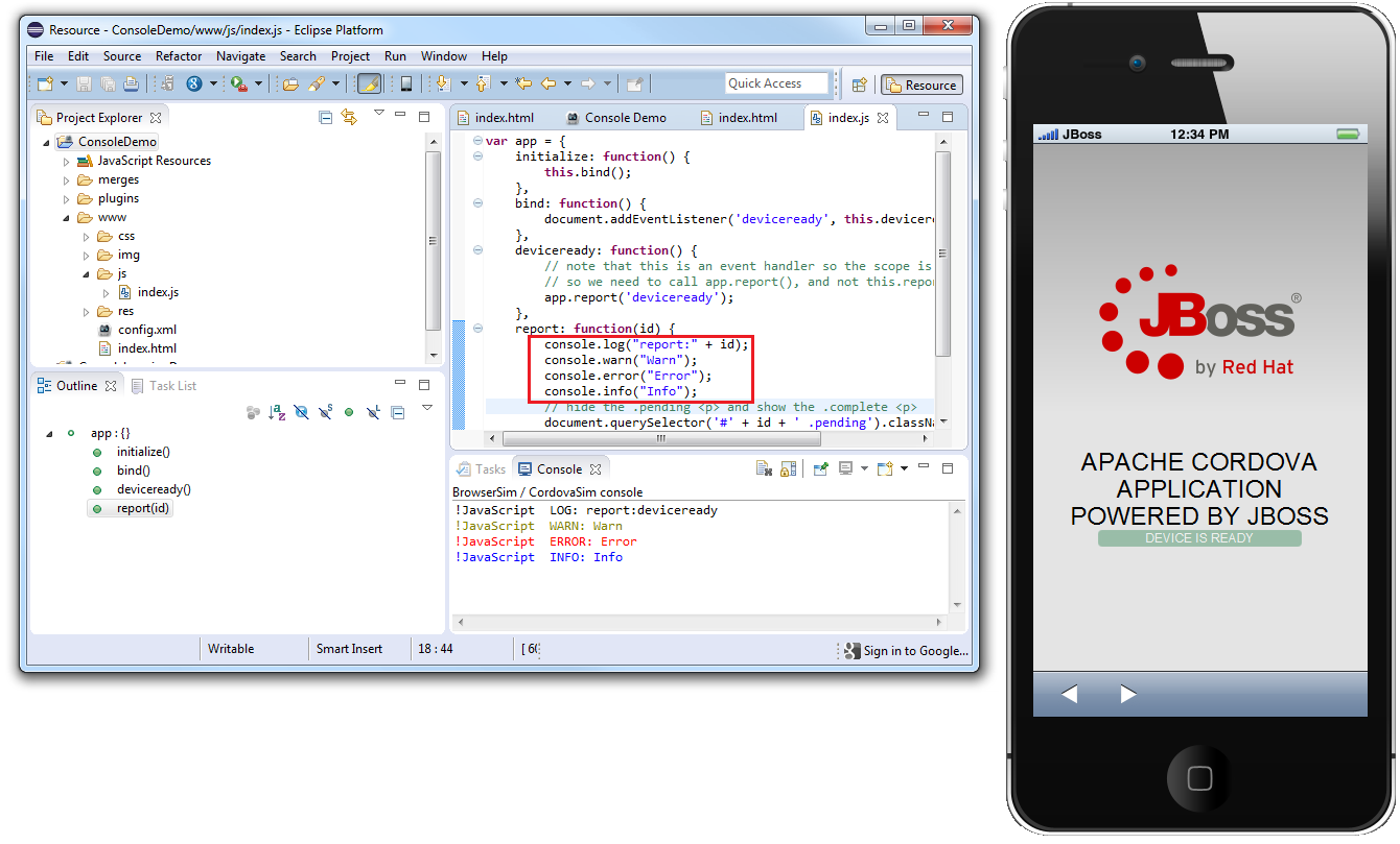 JavaFx Eclipse console logging