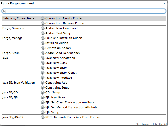 f2commands