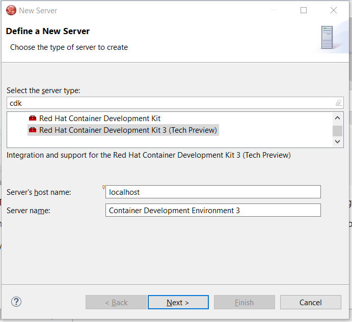 cdk3 server adapter