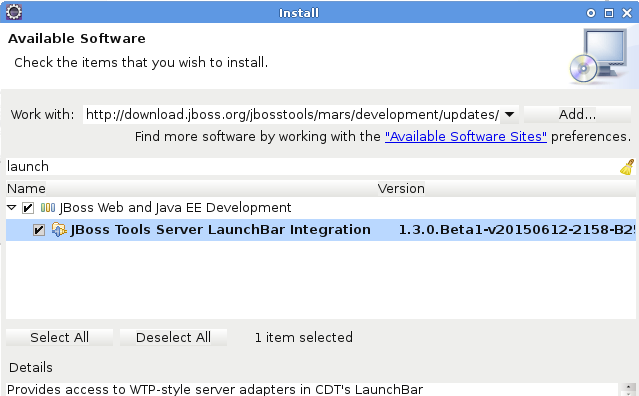 LaunchBar Installation