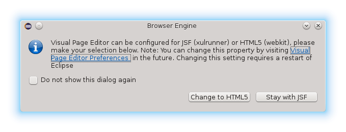 engine dialog