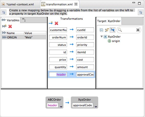 Visual Data Mapper