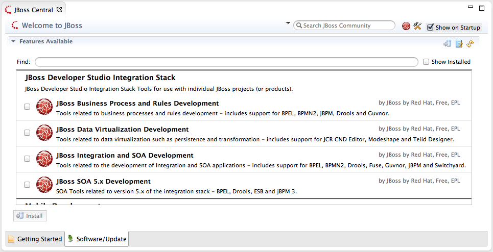 JBoss Central