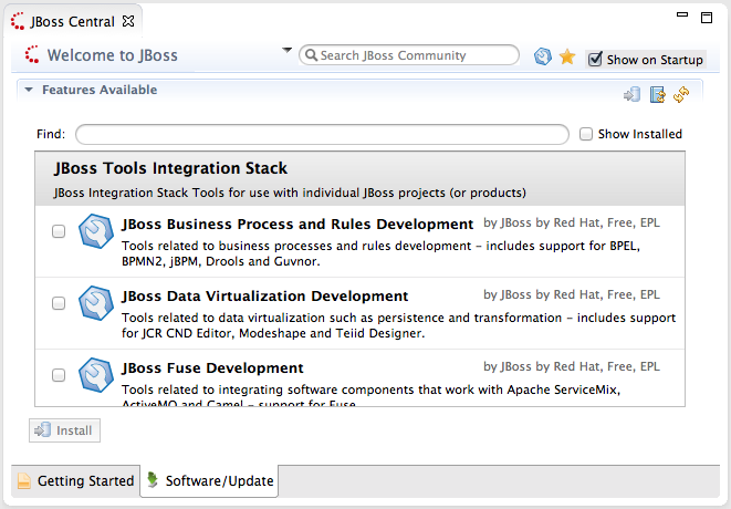 JBoss Central